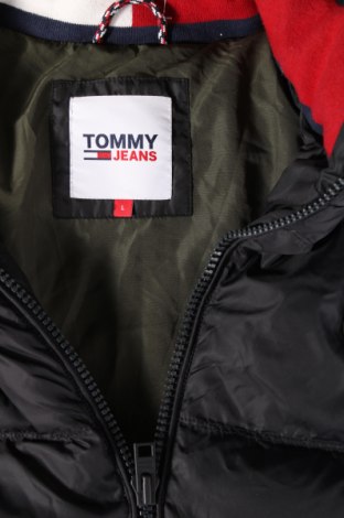 Herrenjacke Tommy Jeans, Größe L, Farbe Schwarz, Preis 107,09 €