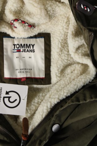 Męska kurtka Tommy Jeans, Rozmiar XL, Kolor Zielony, Cena 519,60 zł