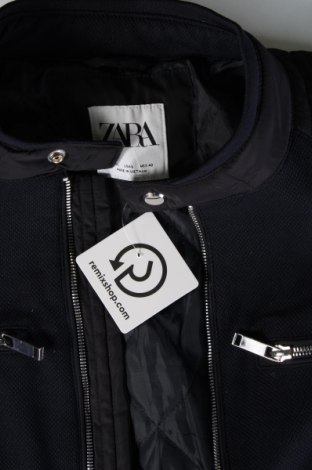 Ανδρικό μπουφάν Zara, Μέγεθος L, Χρώμα Μπλέ, Τιμή 12,68 €