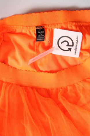 Rock SHEIN, Größe L, Farbe Orange, Preis 18,43 €
