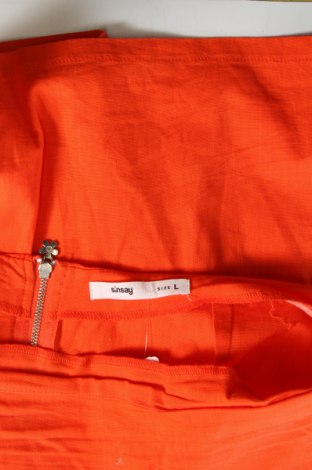 Φούστα Sinsay, Μέγεθος L, Χρώμα Κόκκινο, Τιμή 5,83 €
