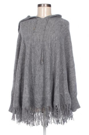 Poncho, Größe L, Farbe Grau, Preis € 11,69