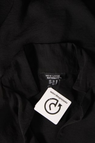 Γυναικείο πουκάμισο εγκυμοσύνης New Look Maternity, Μέγεθος M, Χρώμα Μαύρο, Τιμή 7,70 €