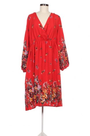 Φόρεμα, Μέγεθος 4XL, Χρώμα Κόκκινο, Τιμή 17,94 €