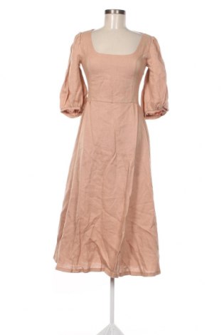 Šaty , Velikost S, Barva Popelavě růžová, Cena  220,00 Kč