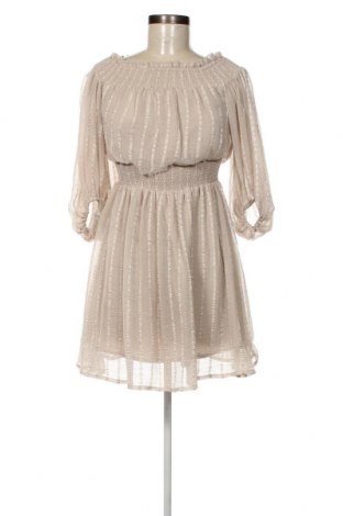 Kleid ASOS, Größe M, Farbe Beige, Preis 16,70 €