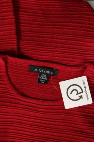 Рокля Amisu, Размер S, Цвят Червен, Цена 28,99 лв.