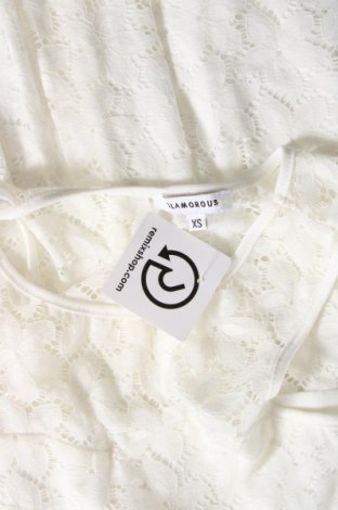 Kleid Glamorous, Größe XS, Farbe Weiß, Preis 18,37 €