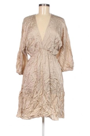 Kleid Made In Italy, Größe M, Farbe Beige, Preis 16,01 €