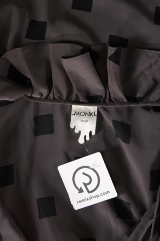 Kleid Monki, Größe S, Farbe Grau, Preis € 7,56