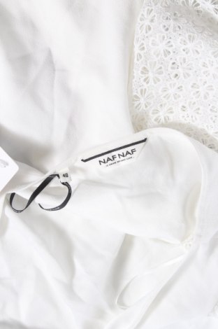 Kleid Naf Naf, Größe M, Farbe Weiß, Preis 27,84 €