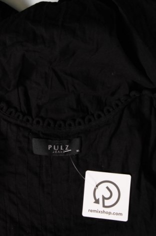 Kleid Pulz Jeans, Größe XL, Farbe Schwarz, Preis 57,68 €