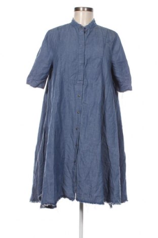 Kleid Roberto Collina, Größe M, Farbe Blau, Preis 237,32 €