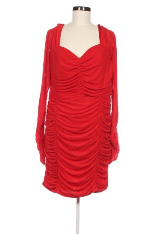 Kleid SHEIN, Größe 4XL, Farbe Rot, Preis 20,18 €