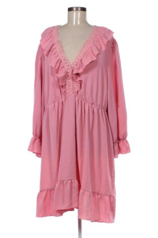 Kleid SHEIN, Größe 4XL, Farbe Rosa, Preis € 17,15