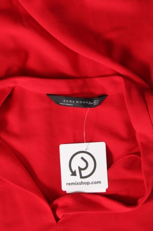 Рокля Zara, Размер XS, Цвят Червен, Цена 15,39 лв.