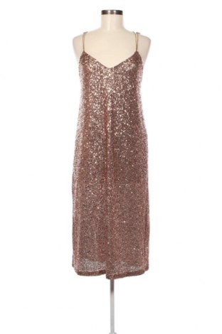 Kleid Zara, Größe S, Farbe Golden, Preis 13,01 €