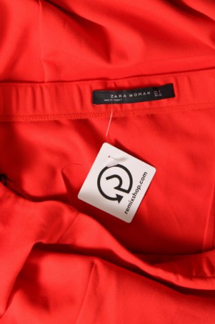 Рокля Zara, Размер S, Цвят Червен, Цена 38,90 лв.