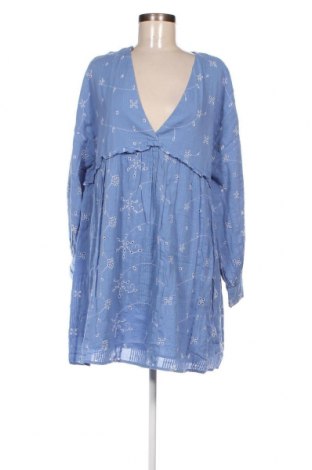 Šaty  Zara, Veľkosť L, Farba Modrá, Cena  15,31 €