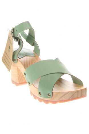 Sandale Kickers, Mărime 38, Culoare Verde, Preț 203,95 Lei