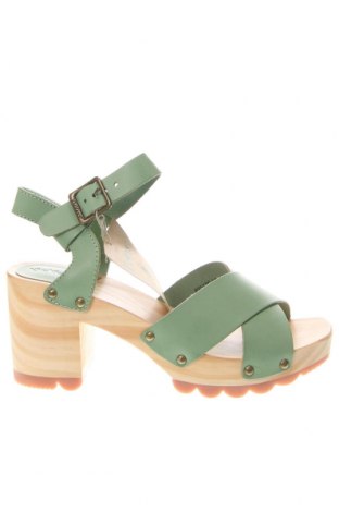 Sandale Kickers, Mărime 39, Culoare Verde, Preț 224,34 Lei