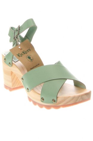 Sandale Kickers, Mărime 39, Culoare Verde, Preț 203,95 Lei