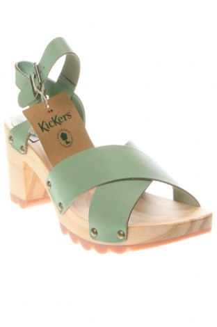 Sandale Kickers, Mărime 40, Culoare Verde, Preț 407,89 Lei