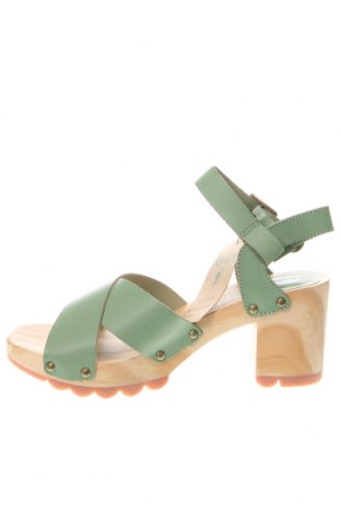 Sandale Kickers, Mărime 40, Culoare Verde, Preț 163,16 Lei