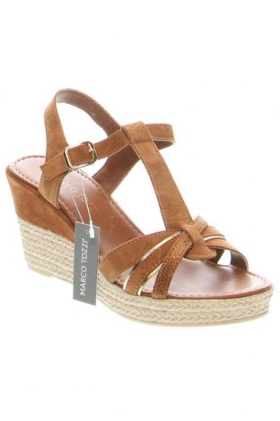 Sandalen Marco Tozzi, Größe 38, Farbe Braun, Preis 22,37 €