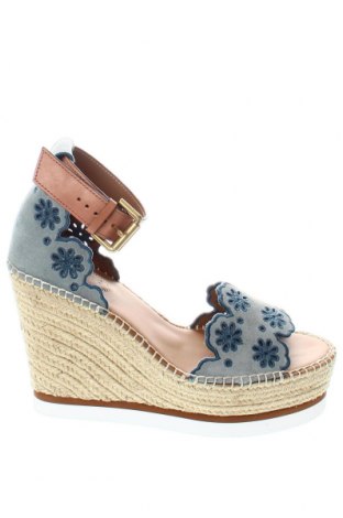 Sandalen See By Chloe, Größe 41, Farbe Blau, Preis € 135,16