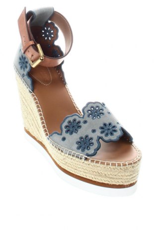 Sandalen See By Chloe, Größe 41, Farbe Blau, Preis € 128,40