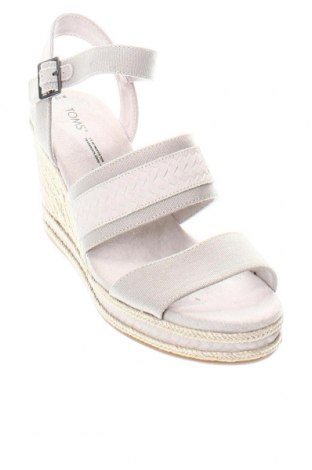 Sandalen Toms, Größe 42, Farbe Grau, Preis 47,94 €