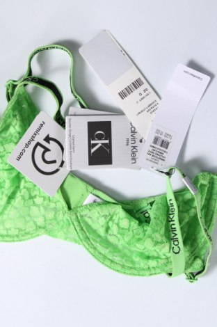 Büstenhalter Calvin Klein, Größe S, Farbe Grün, Preis 58,81 €