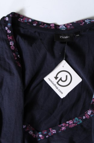 Tunika Zizzi, Größe 4XL, Farbe Blau, Preis € 35,72