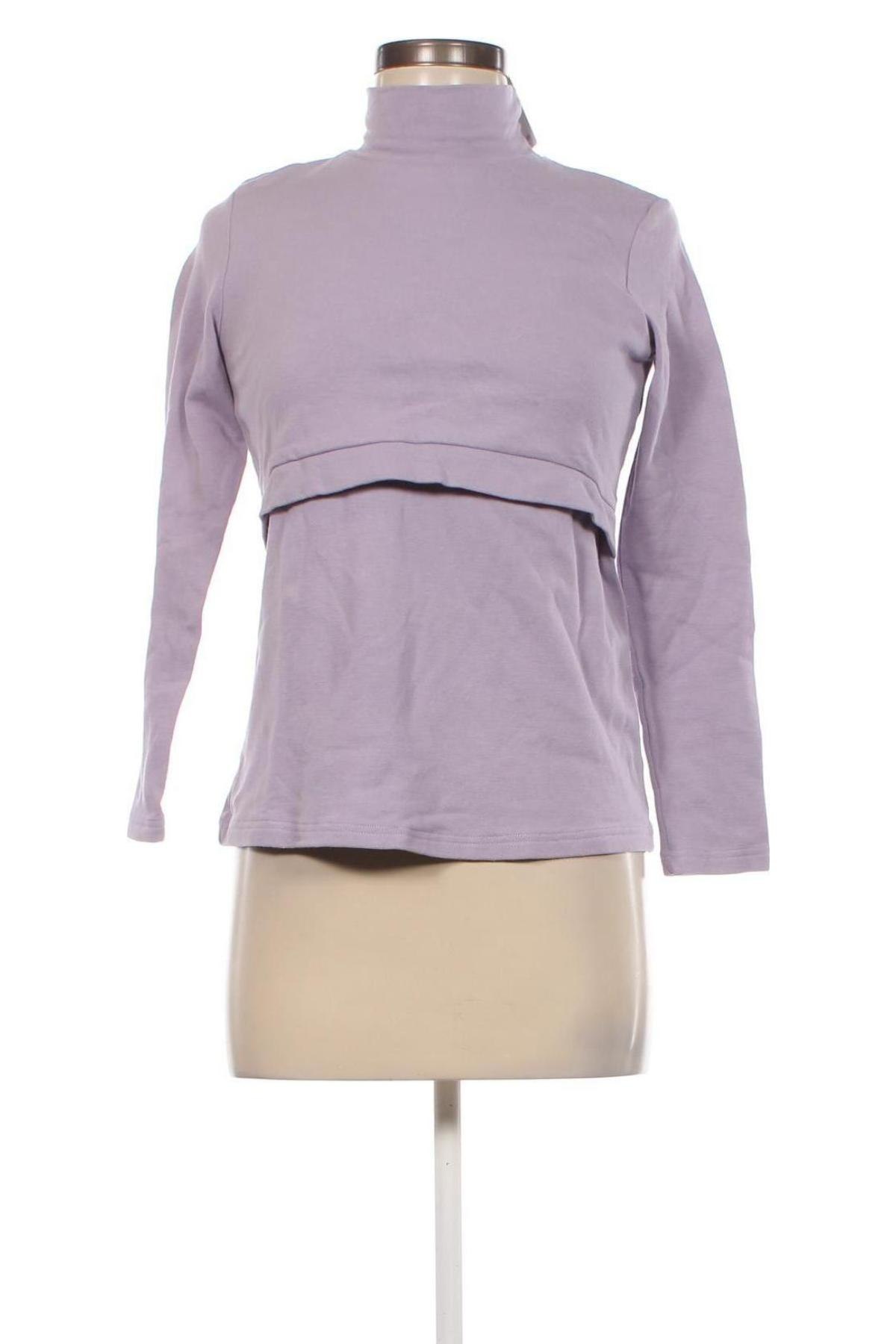Shirt für Schwangere, Größe S, Farbe Lila, Preis 5,83 €