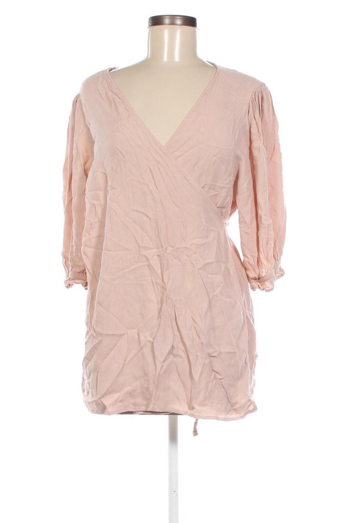 Блуза за бременни H&M Mama, Размер L, Цвят Бежов, Цена 9,88 лв.