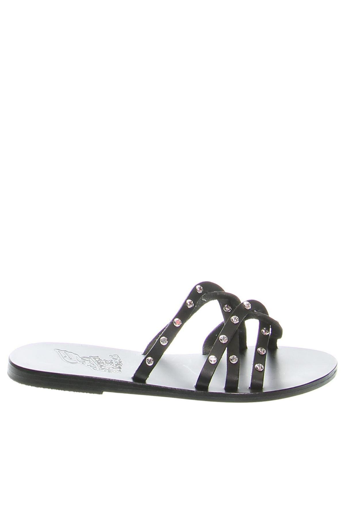 Papuci Ancient greek sandals, Mărime 36, Culoare Negru, Preț 526,87 Lei