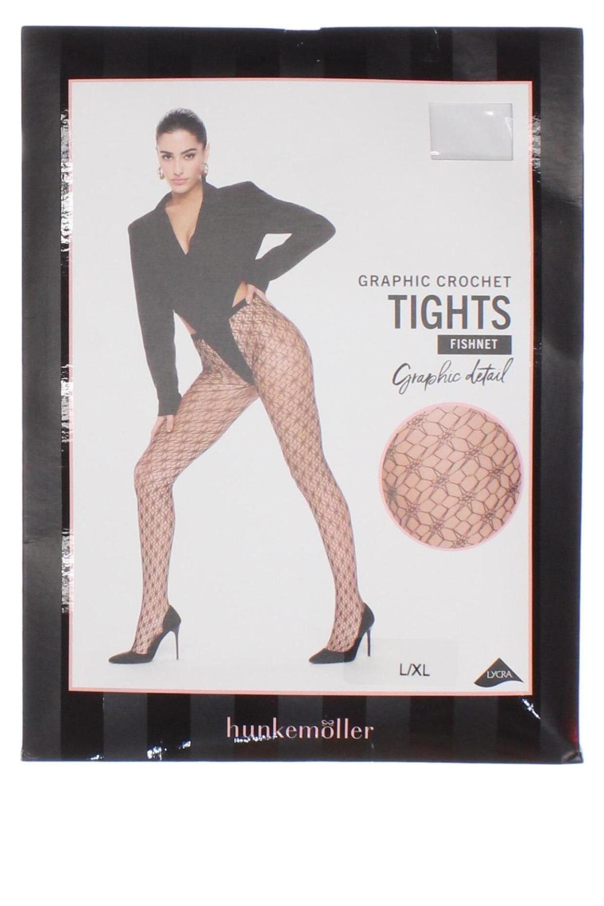 Strumpfhose Hunkemoller, Größe L, Farbe Schwarz, Preis 9,05 €