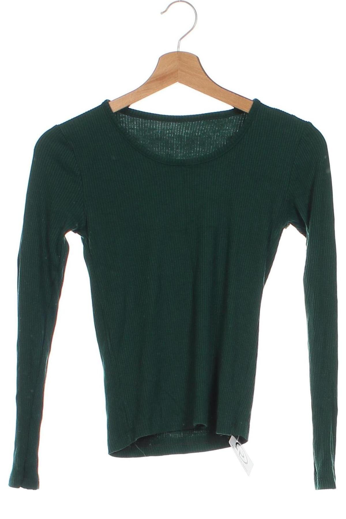 Γυναικεία μπλούζα, Μέγεθος XS, Χρώμα Πράσινο, Τιμή 5,54 €