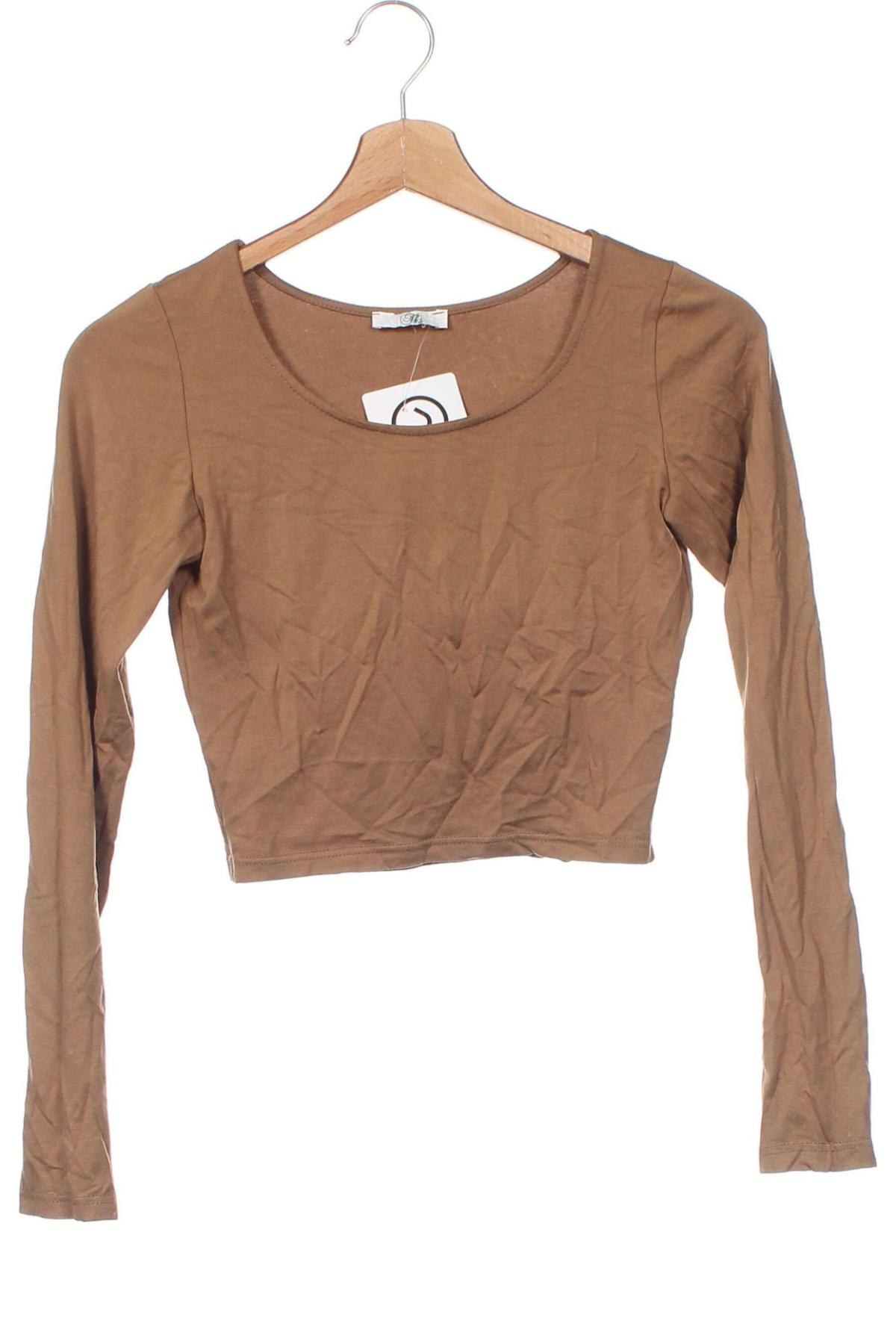 Damen Shirt, Größe XS, Farbe Beige, Preis 4,96 €