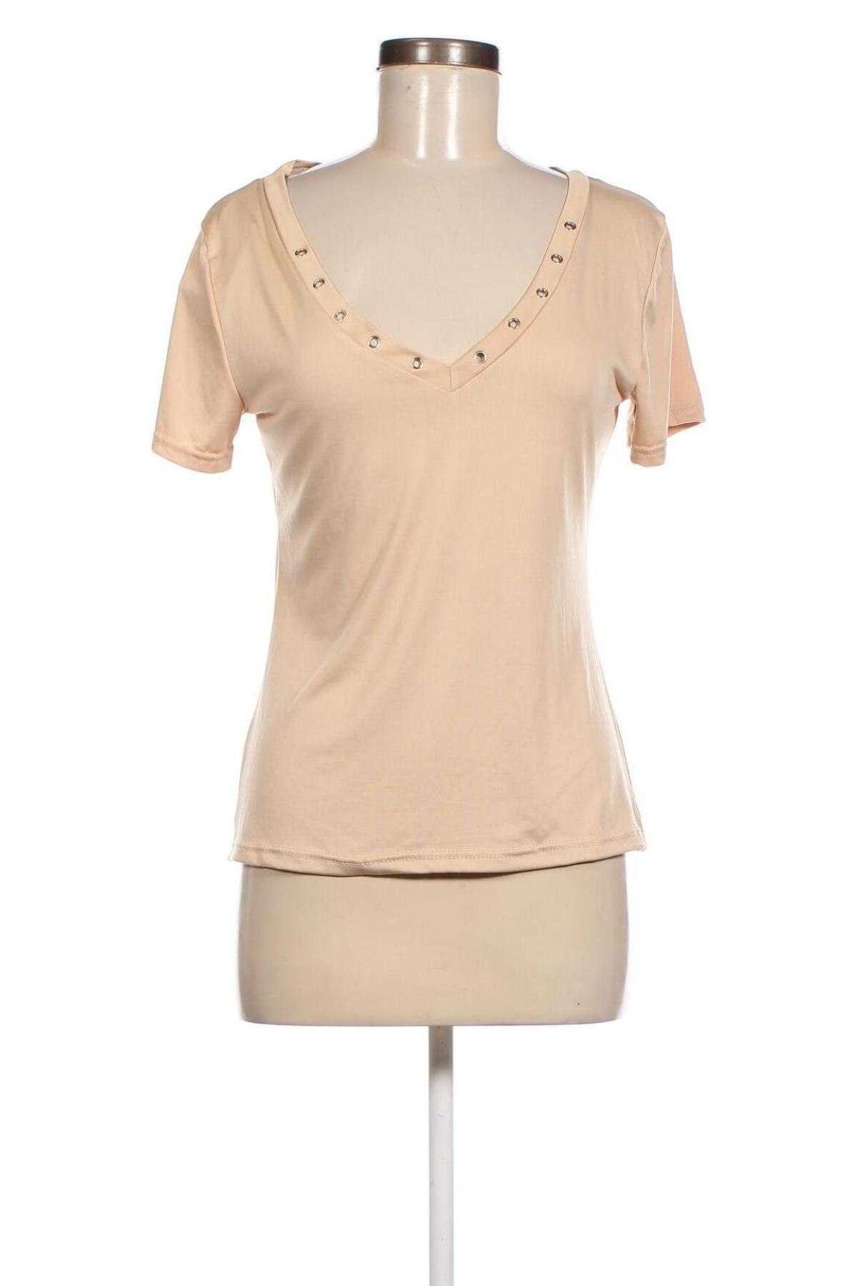 Damen Shirt, Größe M, Farbe Golden, Preis 5,19 €