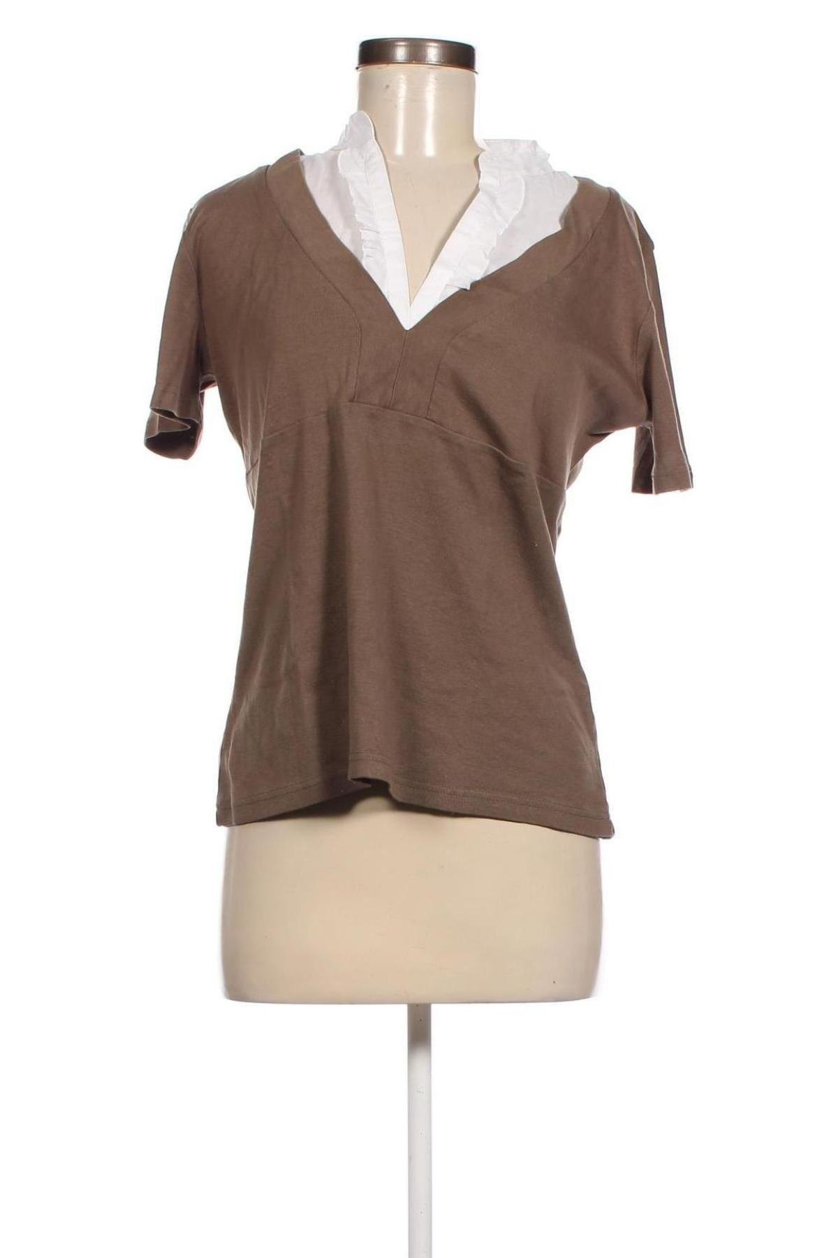 Damen Shirt, Größe M, Farbe Braun, Preis 8,00 €