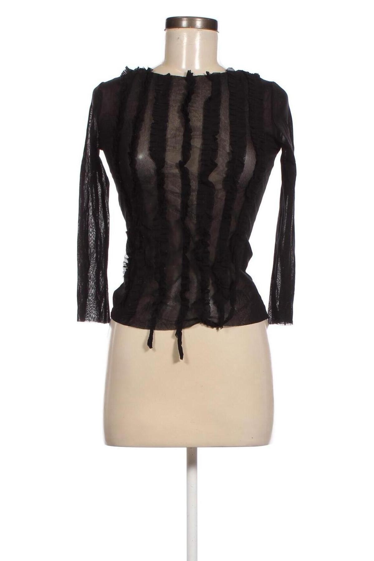 Дамска блуза, Размер M, Цвят Черен, Цена 11,29 лв.