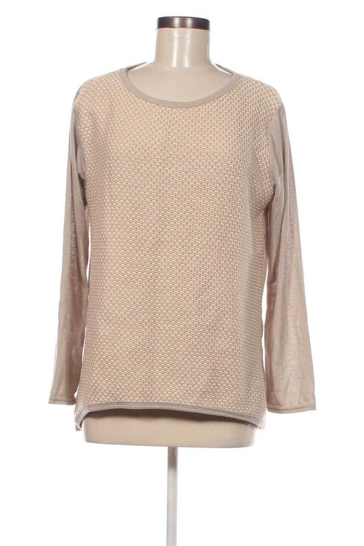 Γυναικεία μπλούζα, Μέγεθος XL, Χρώμα  Μπέζ, Τιμή 5,12 €