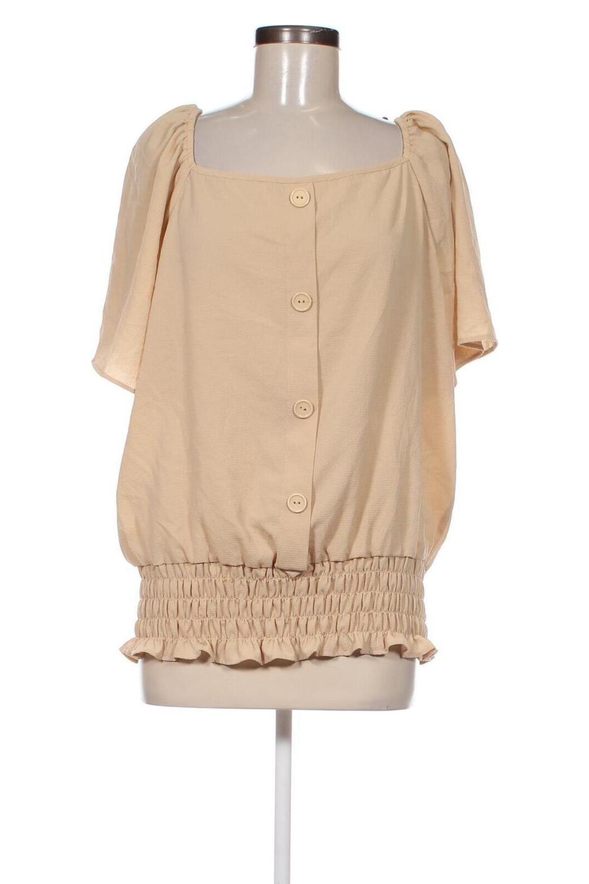 Damen Shirt, Größe XXL, Farbe Beige, Preis € 5,29