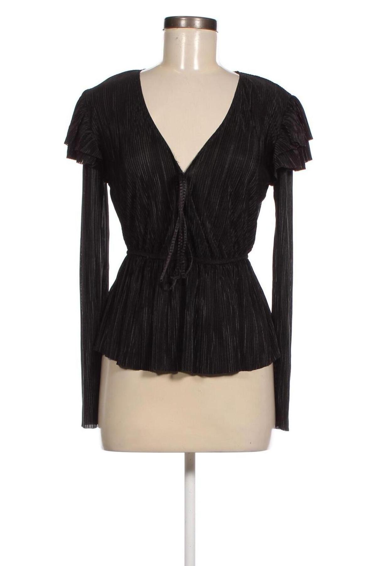 Дамска блуза, Размер S, Цвят Черен, Цена 11,14 лв.