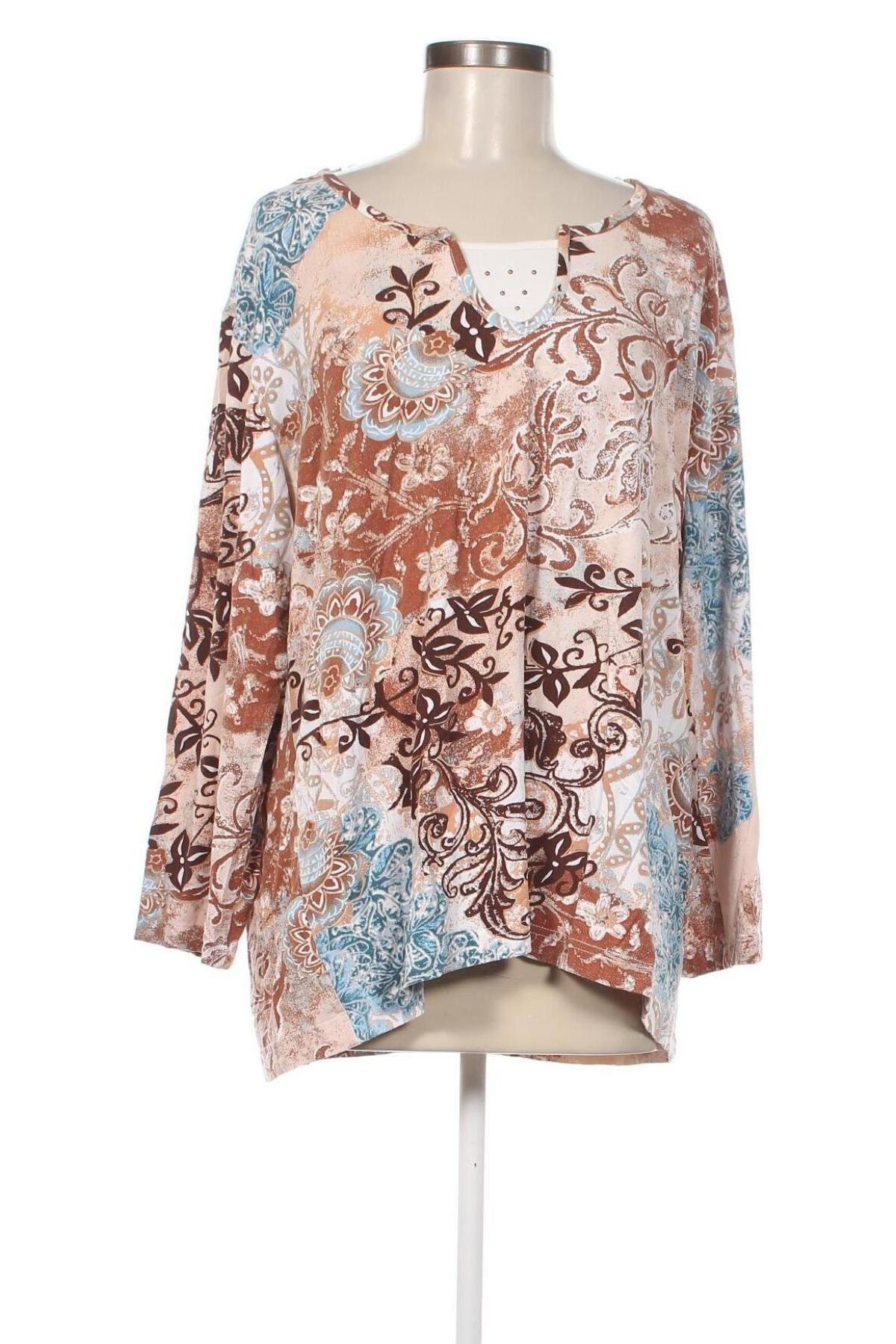 Γυναικεία μπλούζα, Μέγεθος 3XL, Χρώμα Πολύχρωμο, Τιμή 5,70 €