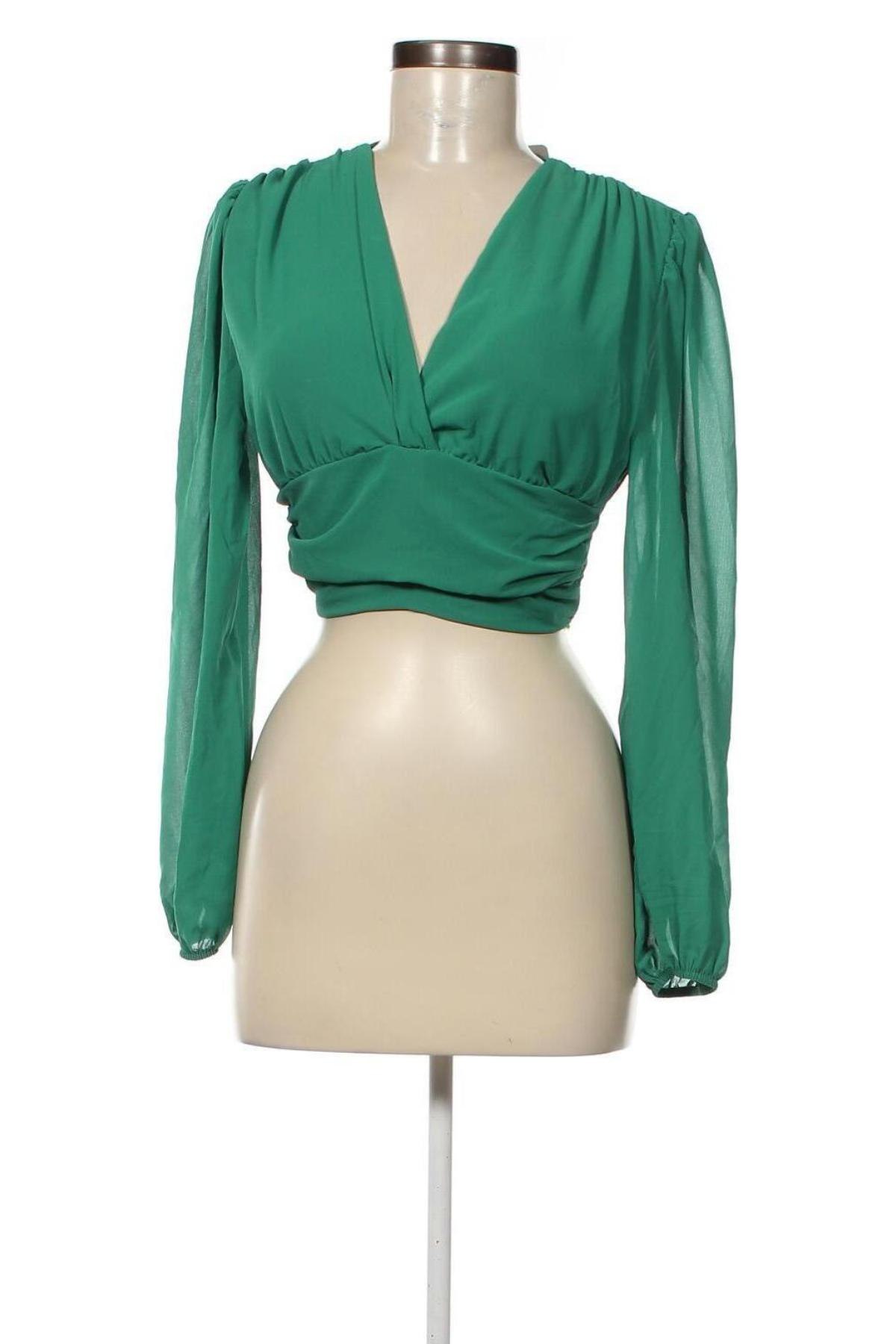 Дамска блуза, Размер M, Цвят Зелен, Цена 13,95 лв.