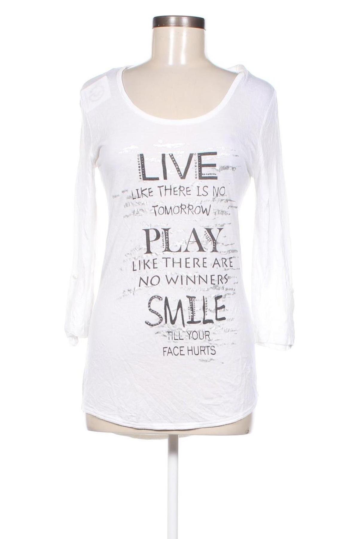 Γυναικεία μπλούζα, Μέγεθος XS, Χρώμα Λευκό, Τιμή 4,11 €