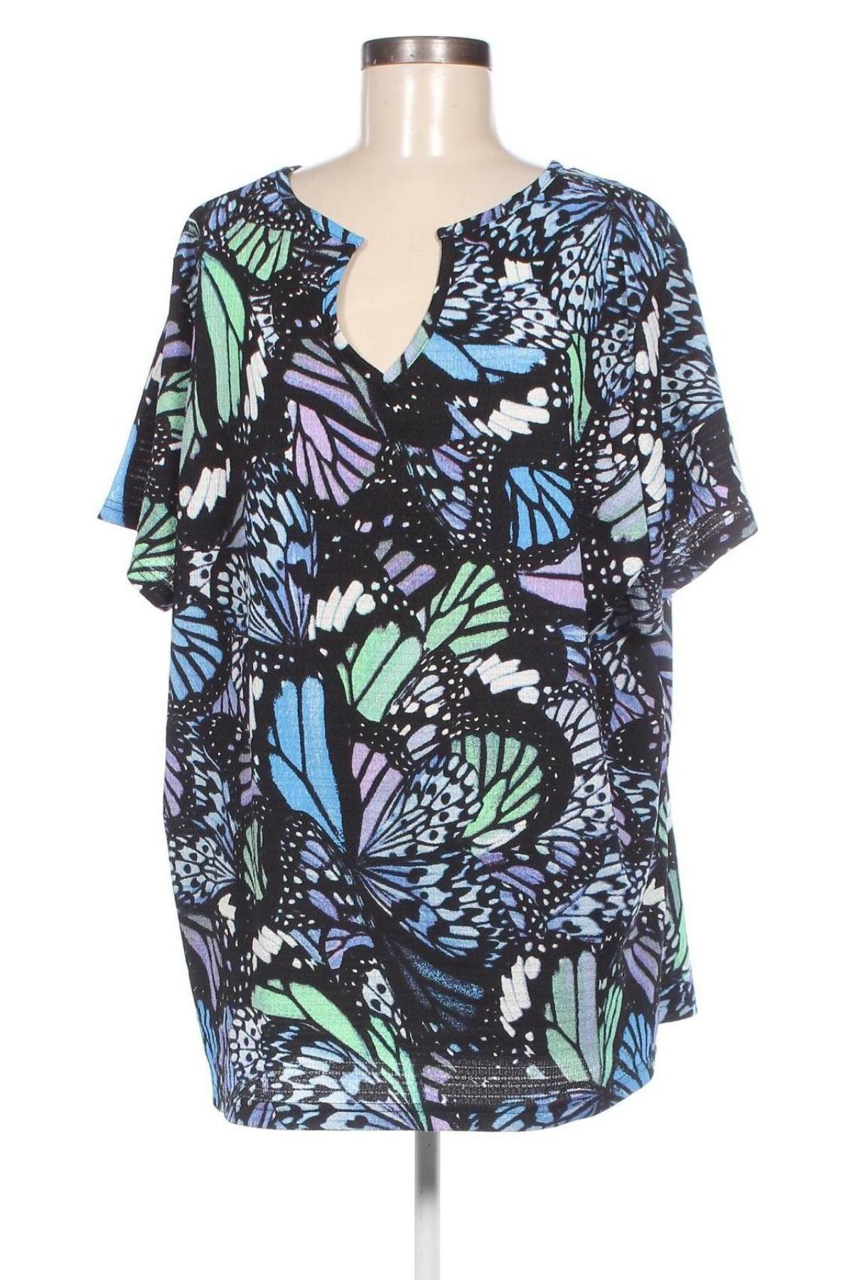 Дамска блуза, Размер XXL, Цвят Многоцветен, Цена 9,88 лв.